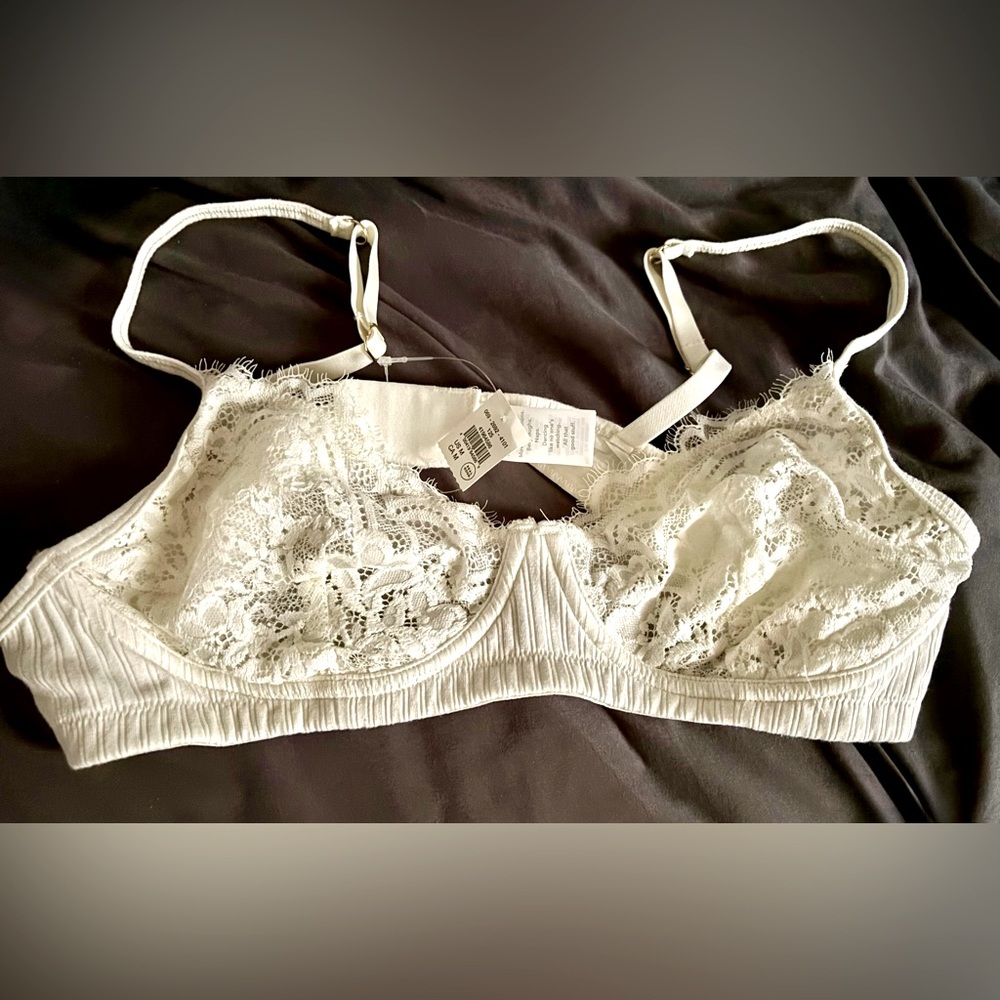 Lace bralette bra
